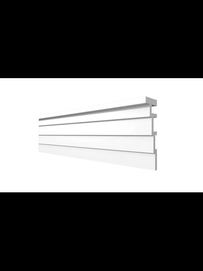 Потолочный плинтус DECOR-DIZAYN DD514, из дюрополимера, под покраску, ударопрочный, 2 метра