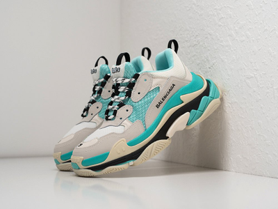 Кроссовки Balenciaga Triple S White Green