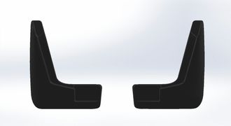 Lada Largus (2012-2021), передние, резиновые