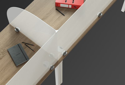 Экран торцевой из оргстекла