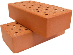 Кирпич строительный полнотелый 1NF 250х120х65мм М 150 Новомосковский КЗ