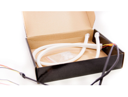 Гибкая трубка DRL+поворотник, 85см, 1шт