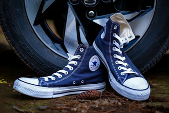 Кеды Converse All Star синие высокие M9622