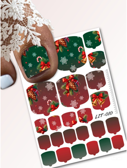 Мини пленки для педикюра LIT-010