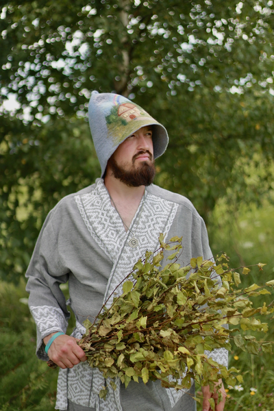 Халат банный «Ткачество»