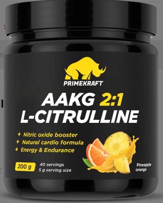 (Prime Kraft) - AAKG 2:1 & L-Citrulline Dl-Malate - (200 гр)