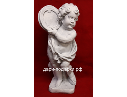 АМУР - ЗАЖИГАЕТ В СЕРДЦАХ ЛЮДЕЙ ЛЮБОВЬ И СЧАСТЬЕ!  ( №3)  70x35 см   4,2кг   полистоун Россия 3889/013084*