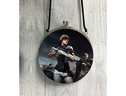 Сумка круглая PlayerUnknown’s Battlegrounds, PUBG, ПУБГ №15