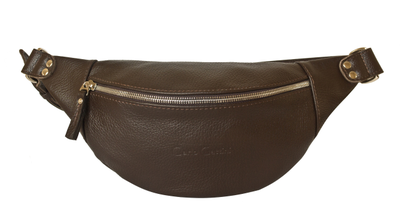 Кожаная поясная сумка Belfiore brown (арт. 7003-04)