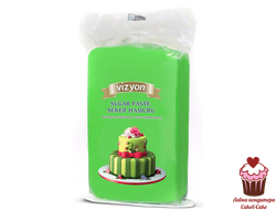 Мастика сахарная Зеленая Визьен Vizyon универсальная, 500г