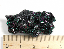 Карборунд, карбид кремния кристаллический (38*21*19 мм, 9,5 г) №29588