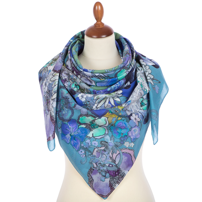 Павловопосадский платок 10599-11