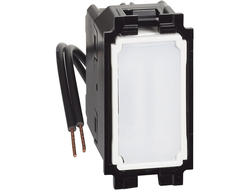 Переключатель перекрестный с белой подсветкой Bticino Living Now, механизм - K4004L