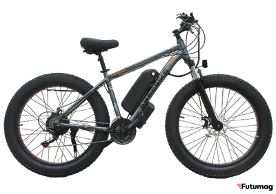 Электровелосипед AKEZ Hongze Snow 48V13Ah (спицы) серый