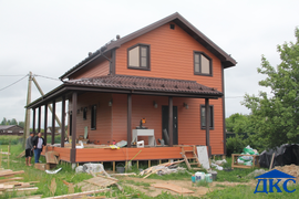 Каркасный дом - Костуя, Тосненский район