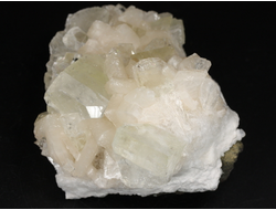 Апофиллит, Стильбит, сросток кристаллов, Индия (67*53*33 мм, 132 г) №29847