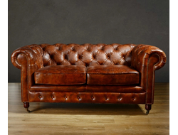 Диван Chesterfield Rebel Sofa Leather Brown 170