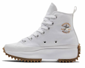 Converse Run Star Hike High Top белые