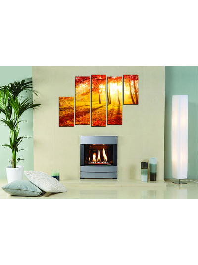 Модульная картина "Золото природы"