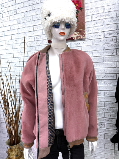 Куртка автоледи из эко меха модель 123