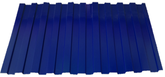 Профнастил С-8, ярко-синий (0.55мм)