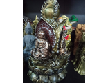 Трехликий Будда. 14 см из композитного материала
