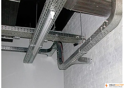 Установка металлического кабель канала в квартире в Москве и МО ИВАНМАСТЕР