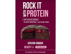 Бисквит "Брауни+Вишнёвый джем", 50гр (Rock it with)