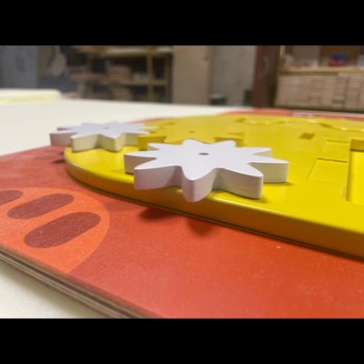 Настенный бизиборд «Медведь»