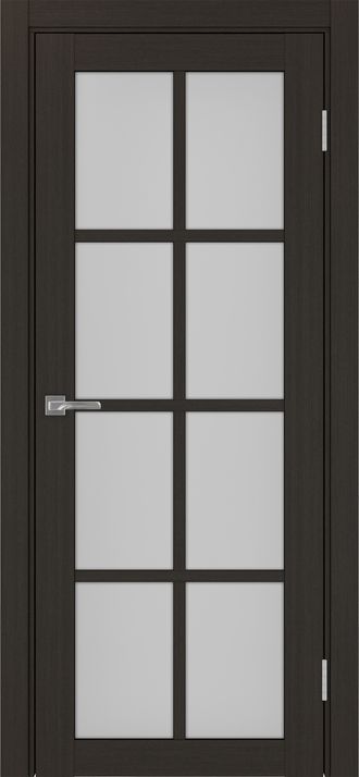 Межкомнатная дверь "Турин-541" венге (стекло сатинато)
