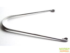 Языкочистка из нержавеющей стали, производитель Индия; Tongue cleaner stainless steel, India