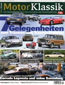 Motor Klassik Magazine October 2025 Иностранные журналы об автомобилях автотюнинге и аэрографии
