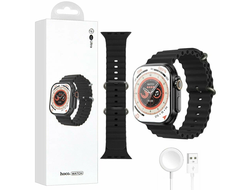 Смарт-часы Hoco Y23 Ultra Watch черный