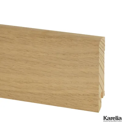 Плинтус напольный Pedross Дуб без покрытия купить в интернет-магазине karelia-floor.ru