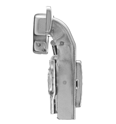 Петля 90гр для фальшпанелей, планка клип, самозакрывающаяся  ZM-НСKT90-BE-S  GTV *