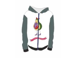 Толстовка 3D с полной запечаткой #3 на День влюблённых, 14 февраля