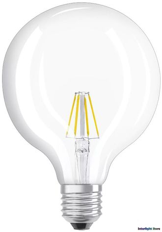 Osram Parathom LED Filament Globe G125 6w 827 E27