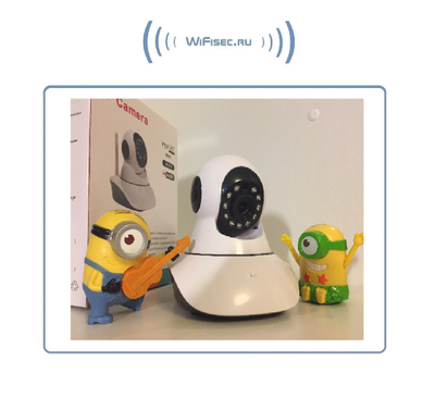 IP Видеоняня моторизированная WiFi/LAN видеокамера с DVR, HD (XMeye/XMeye PRO)