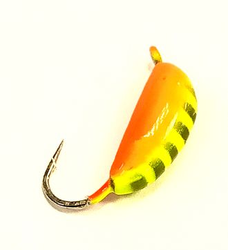 Мормышка вольфрамовая Рижский Банан 041 вес.1.60 gr.15mm. d-3.0mm, прислать