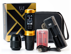 Беспроводная тату машинка AVA UNI-X Stroke 4.0mm Gold