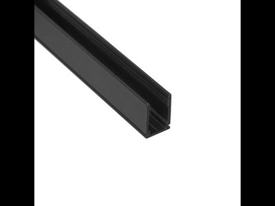 Алюминиевый профиль 4L-1015-NEON ANOD BLACK | Черный ANOD ДЛЯ LED-НЕОНА