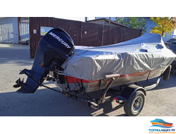 Чехол на капот Меркурий 60  л.с. - 4 такта, серый 1 шт