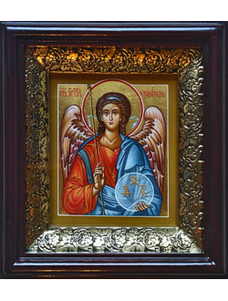 Ангел-Хранитель. Рукописная икона. 9х10,5см.