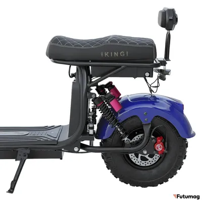 Электроскутер IKINGI X7 PRO OFF-ROAD Синий