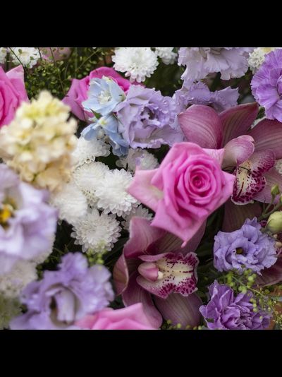 Шляпная коробка "Lilac dream"