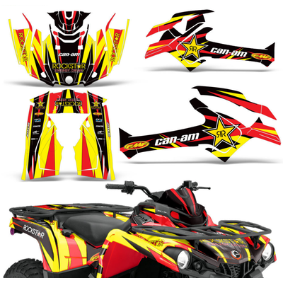 Наклейки на квадроцикл BRP Can-Am Outlander G2 2014-2022 №1636