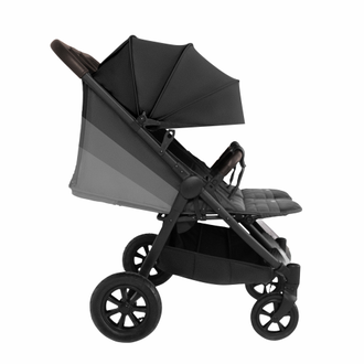 Коляска прогулочная для двойни Sweet Baby Donna Black (надувные колеса, снята с производства)