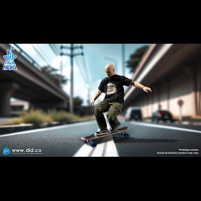 Скейтер - Коллекционная фигурка 1/12 SCALE Palm Hero Simply Fun Series  The Skateboarder (SF80004) - DID