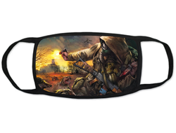 Тканевая защитная маска на лицо Stalker/ Сталкер №9