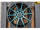 Комплект дисков R15 7,0J ET+35 4*100 RGW YL1403 Черный с синими лучами (T421)